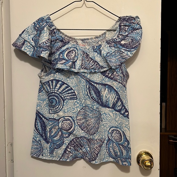 Lilly Pulitzer Tops - Lilly Pulitzer Stuffed Shells Printed Tank Top